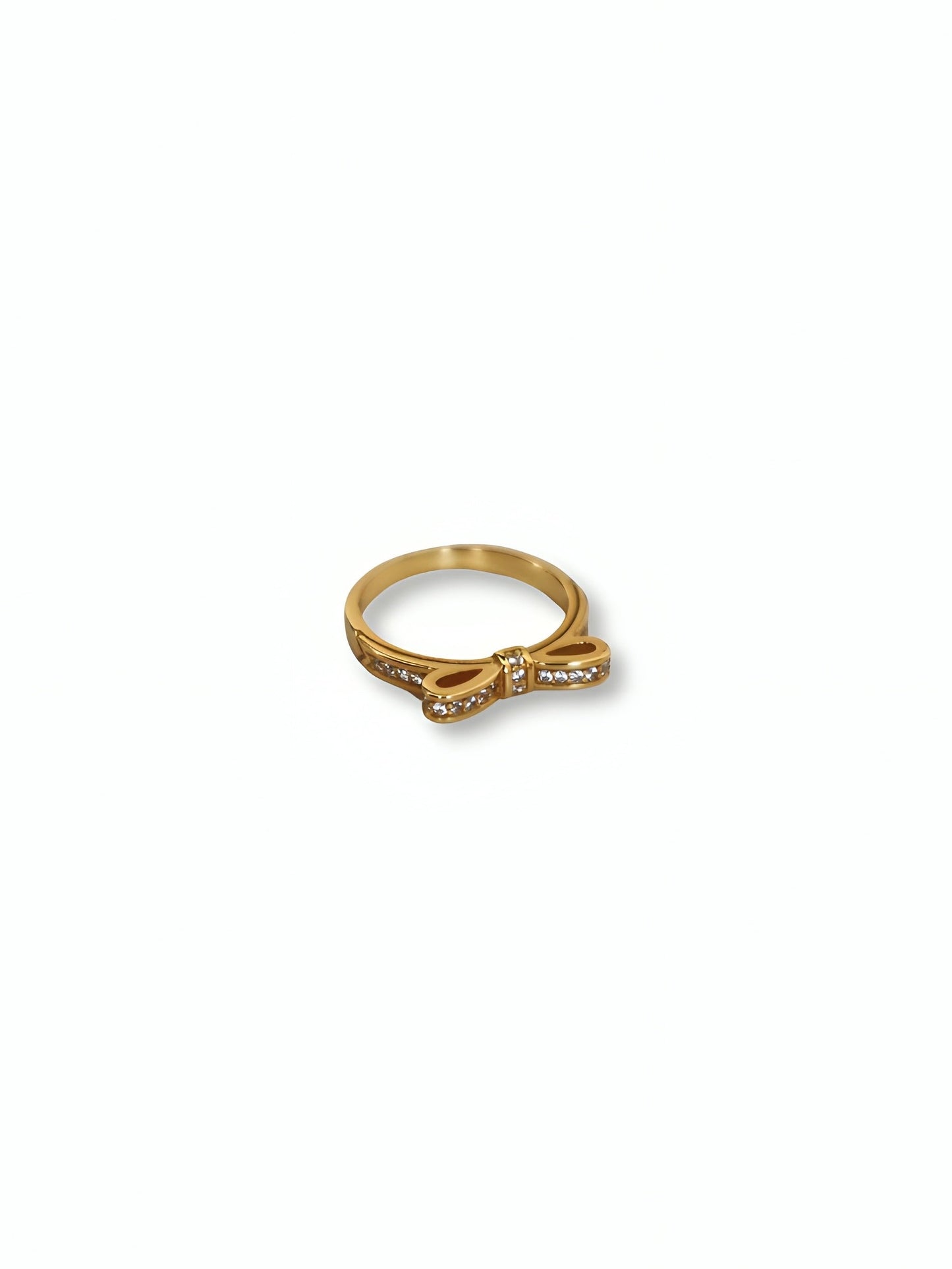 Gold Bow Ring