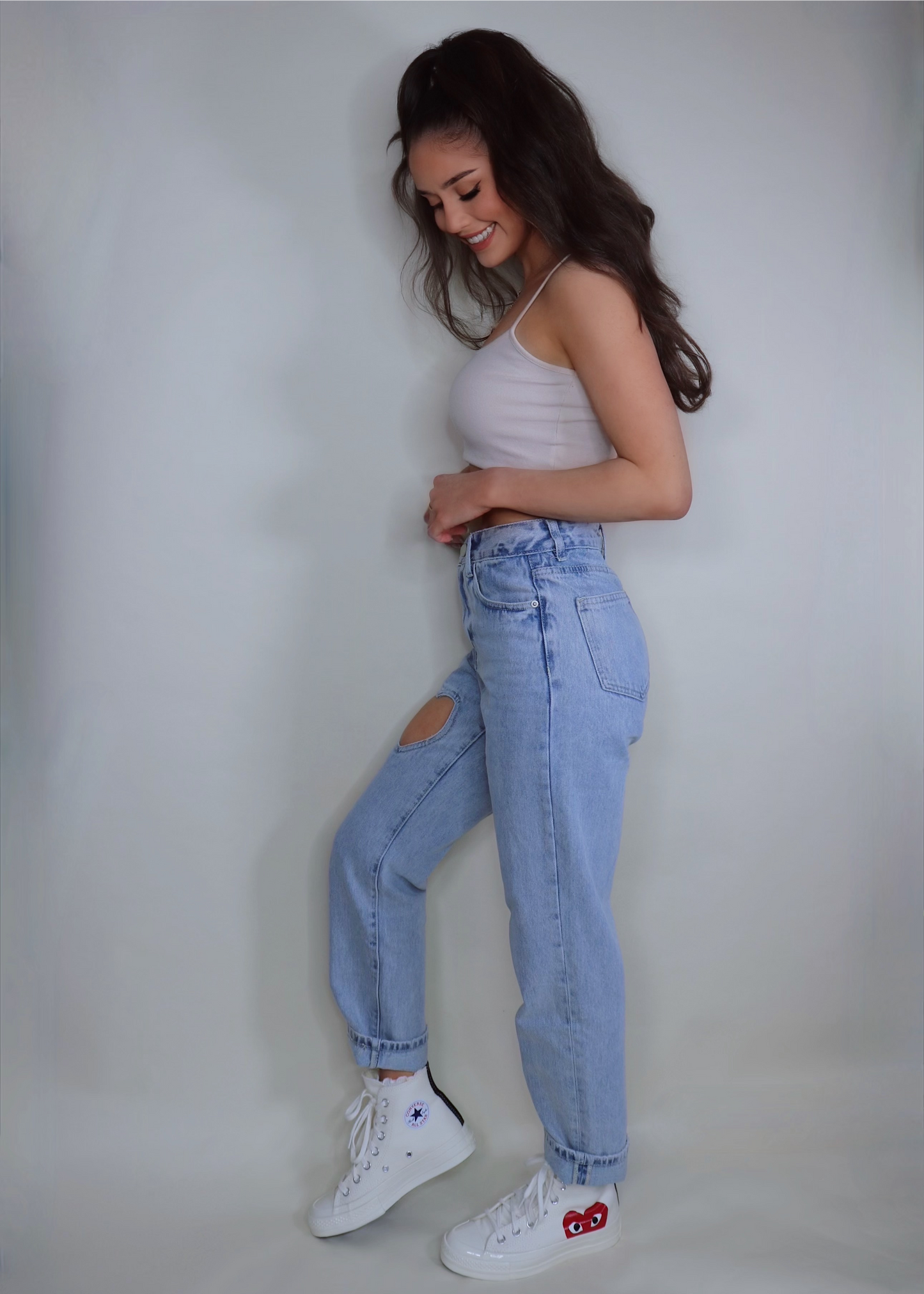 Blue Sweetheart Jeans