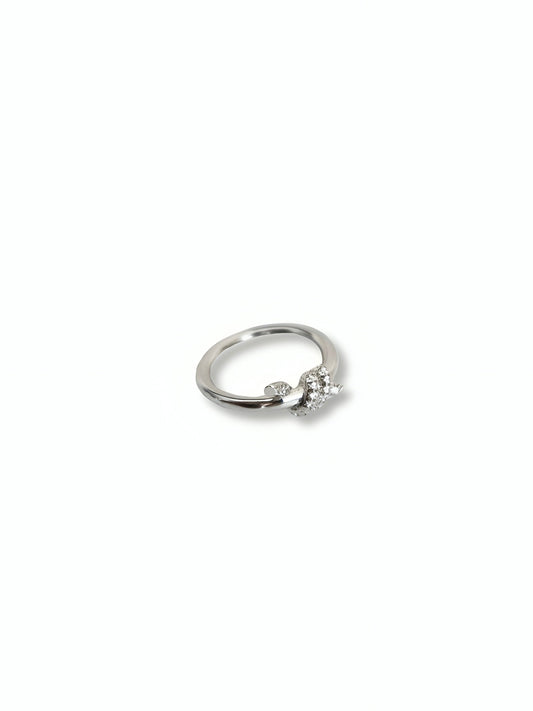 Silver Knot Ring